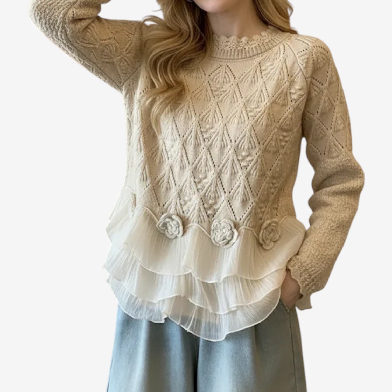 Kayselyn | Eleganter Strickpullover