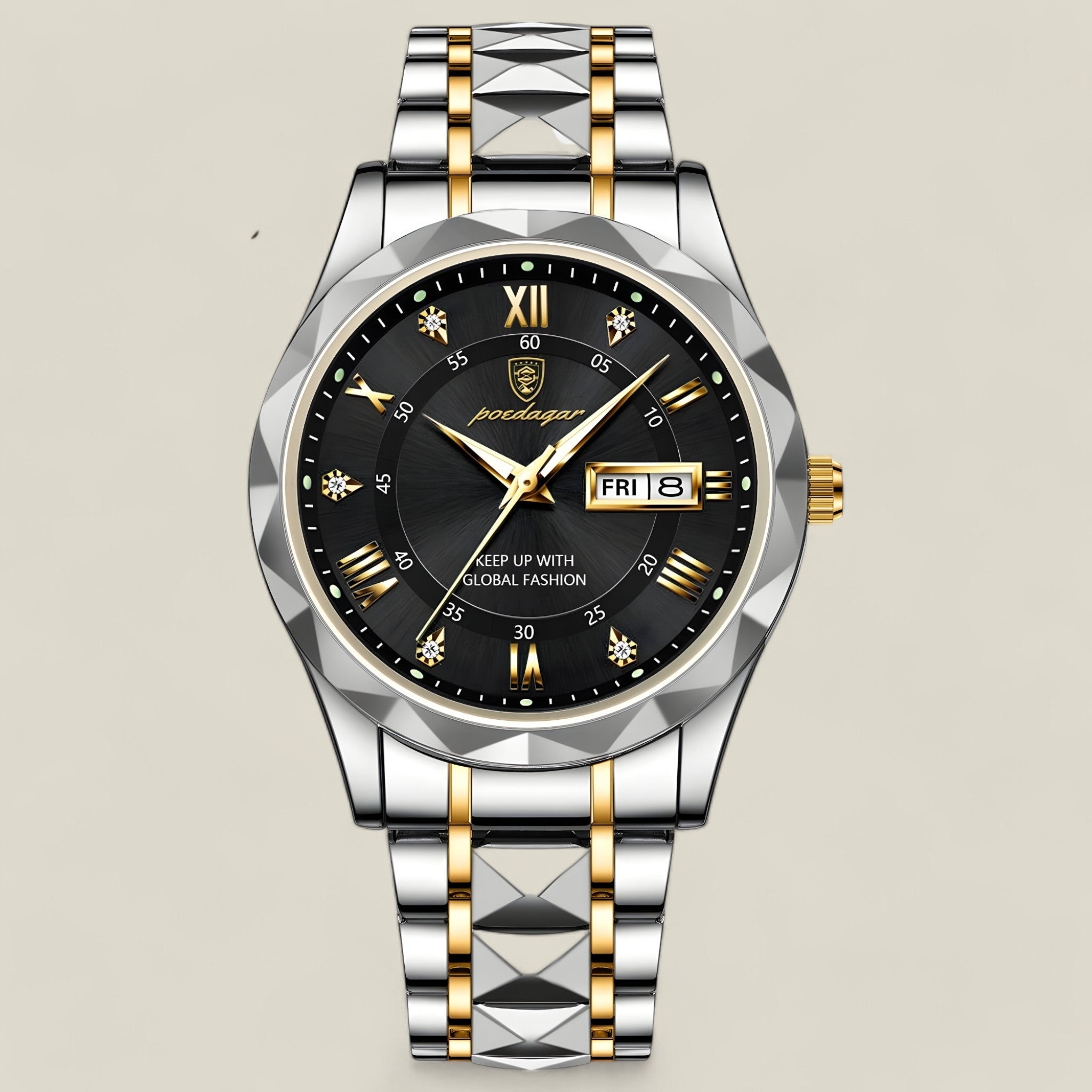 Andler | Luxus Uhr - Schwarzgold - - Concept Fashionlab