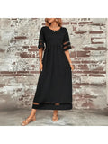 Schmeichelhaftes Kleid mit Bauchbedeckung Damen