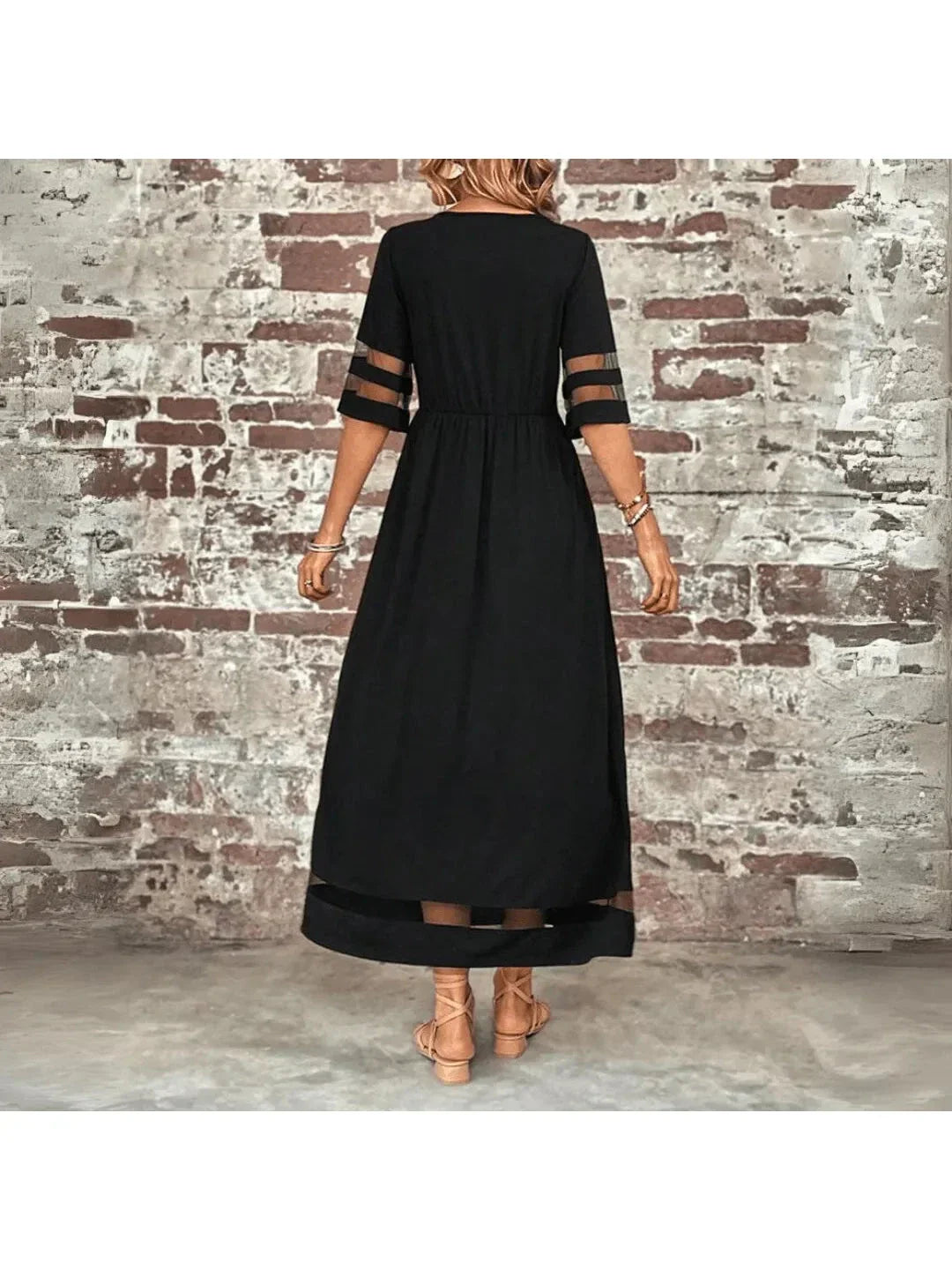 Schmeichelhaftes Kleid mit Bauchbedeckung Damen - - Dress - Concept Fashionlab
