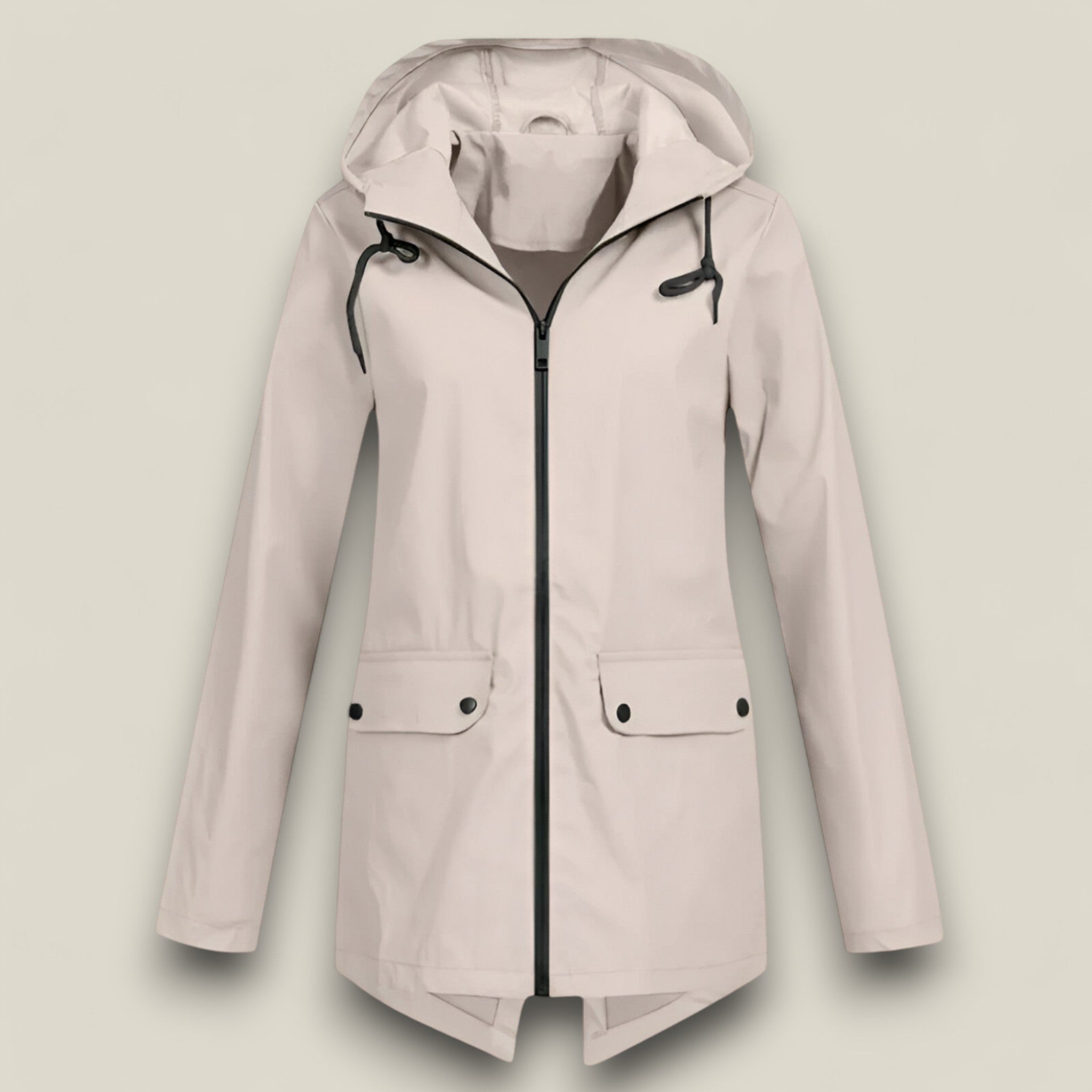 Nora | Leichte wasserfeste Jacke - Ultimativer Schutz im Freien - Aprikose - - Concept Fashionlab