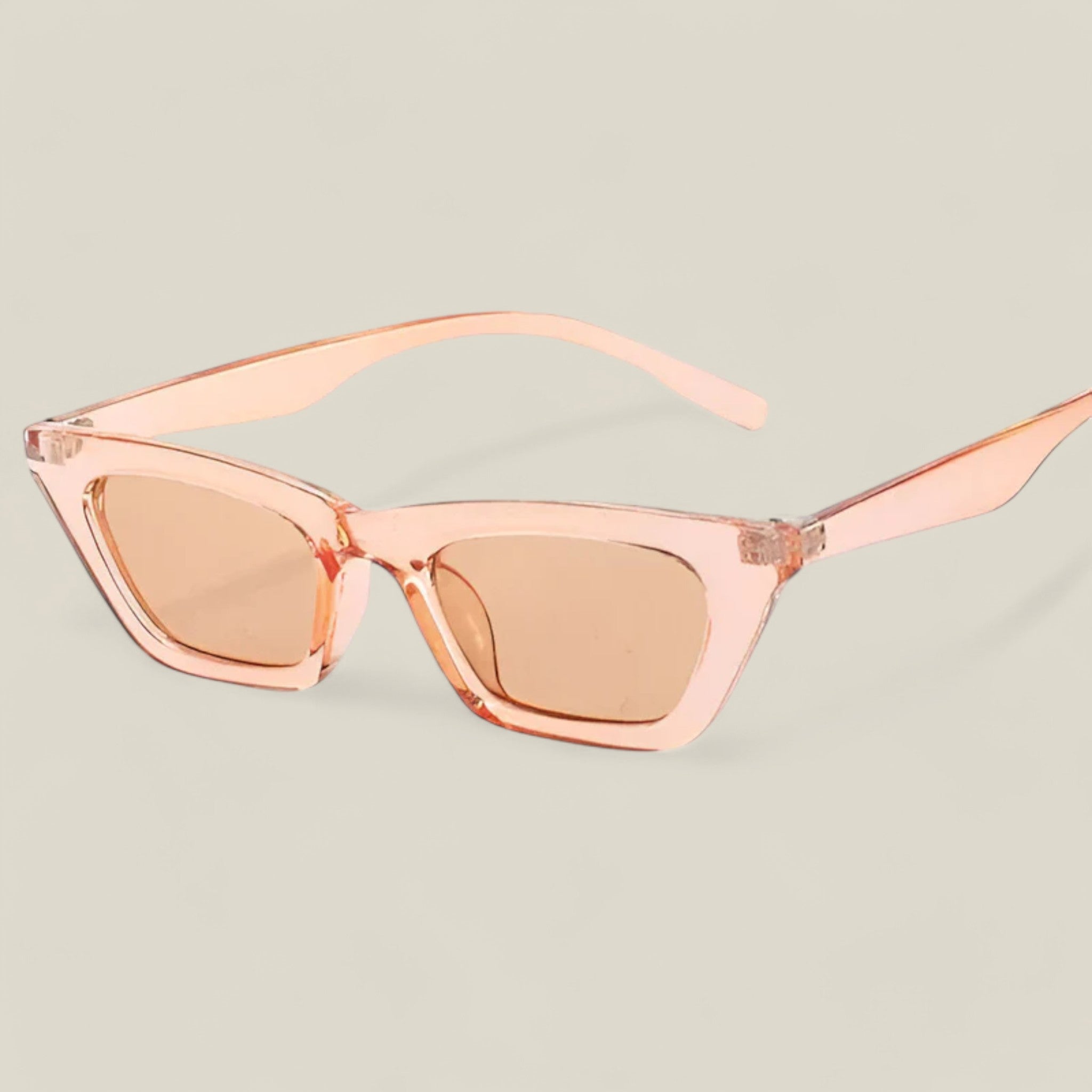 Maggie | Retro Katzenform Sonnenbrille mit UV-Schutz - Stil trifft Sicherheit - Kaffee - Maggie | Retro Katzenform Sonnenbrille mit UV-Schutz - Stil trifft Sicherheit - Concept Fashionlab