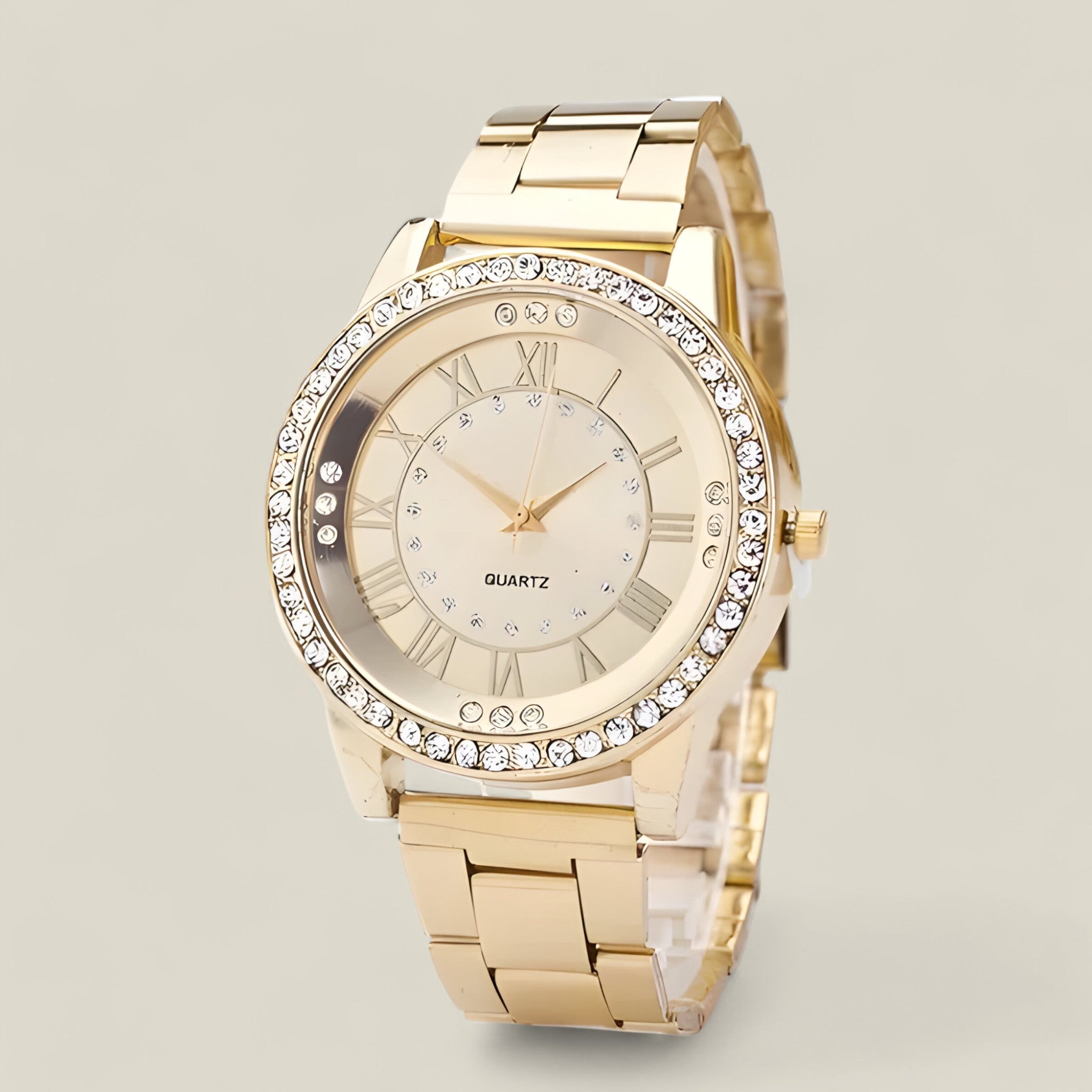 Delia | Funkelnde Uhr - Raffinierten Stil und Anmut - Gold - - Concept Fashionlab