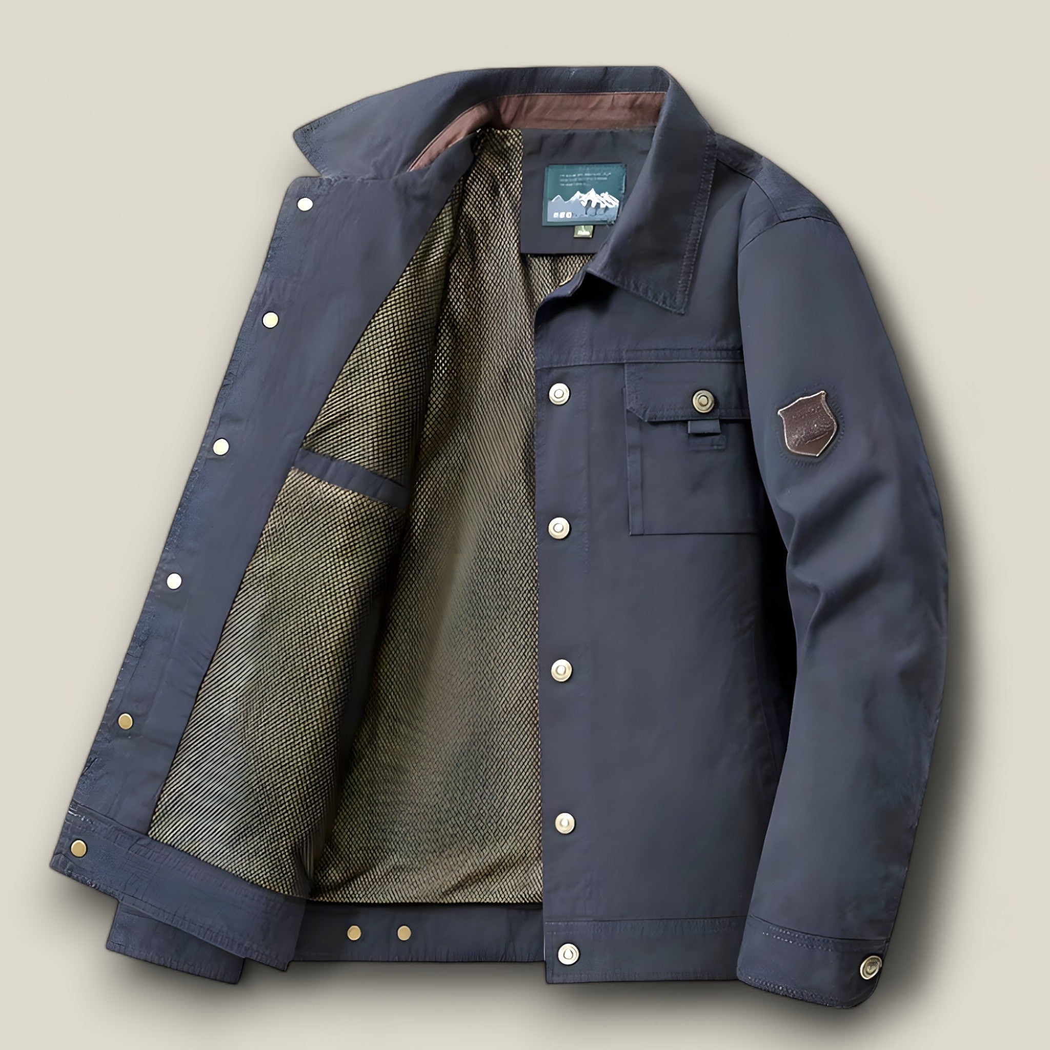 Maxwell | Herren Bomberjacke - Taktischer Komfort - Blau - - Concept Fashionlab