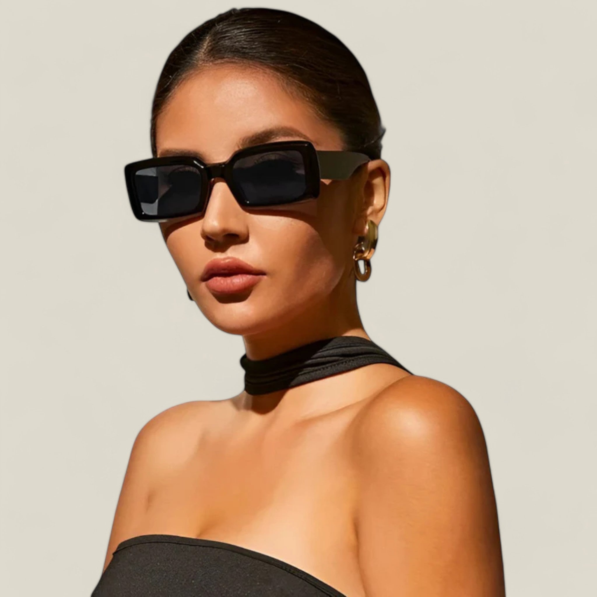 Lilian | Modische hip-hop Sonnenbrille aus Gelatine - Lustig und Elegant - - Lilian | Modische hip-hop Sonnenbrille aus Gelatine - Lustig und Elegant - Concept Fashionlab