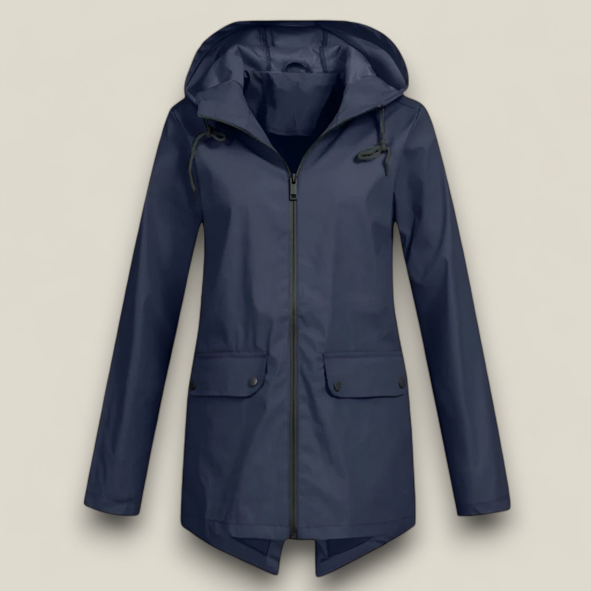 Nora | Leichte wasserfeste Jacke - Ultimativer Schutz im Freien - Marineblau - - Concept Fashionlab