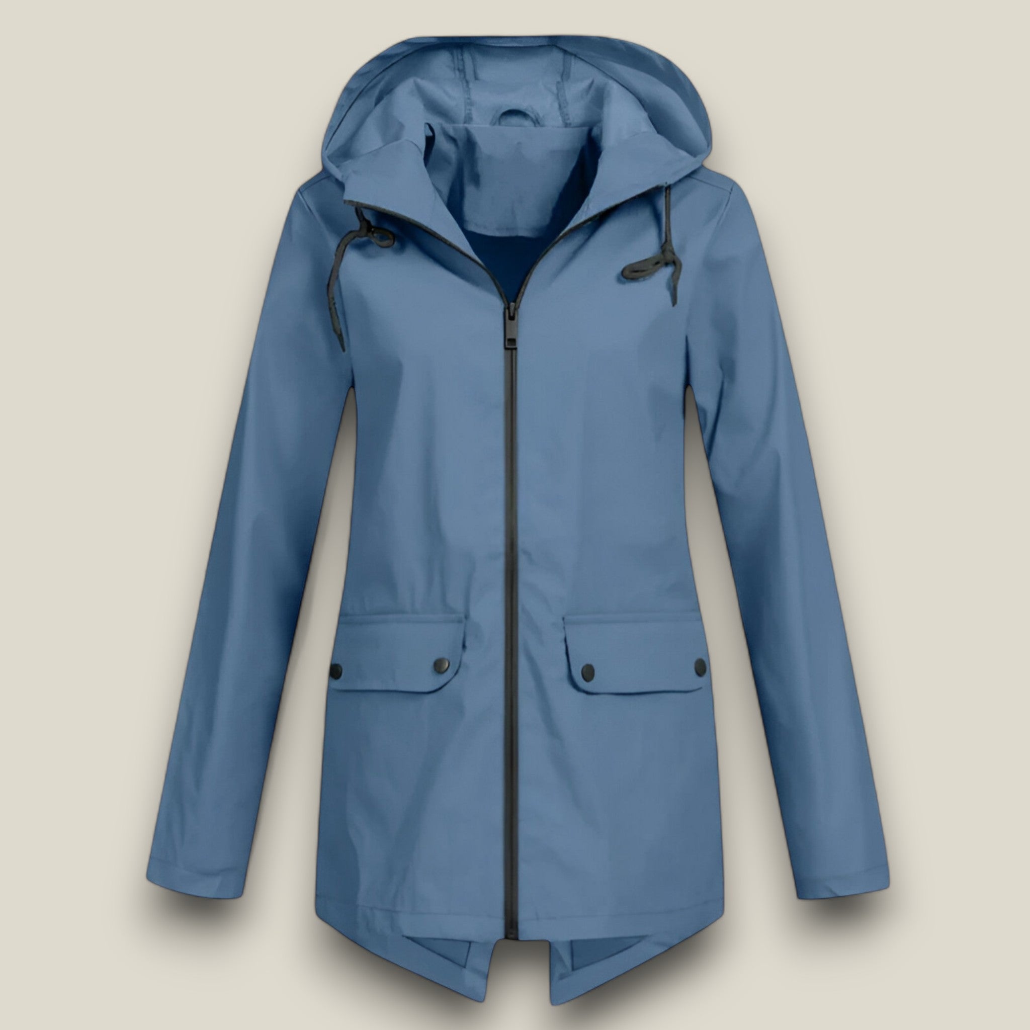 Nora | Leichte wasserfeste Jacke - Ultimativer Schutz im Freien - Blau - - Concept Fashionlab