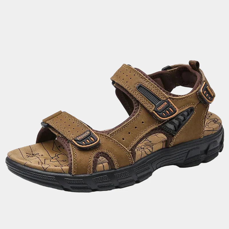 Herren-Sandalen mit Klettverschluss - - sandal - Concept Fashionlab