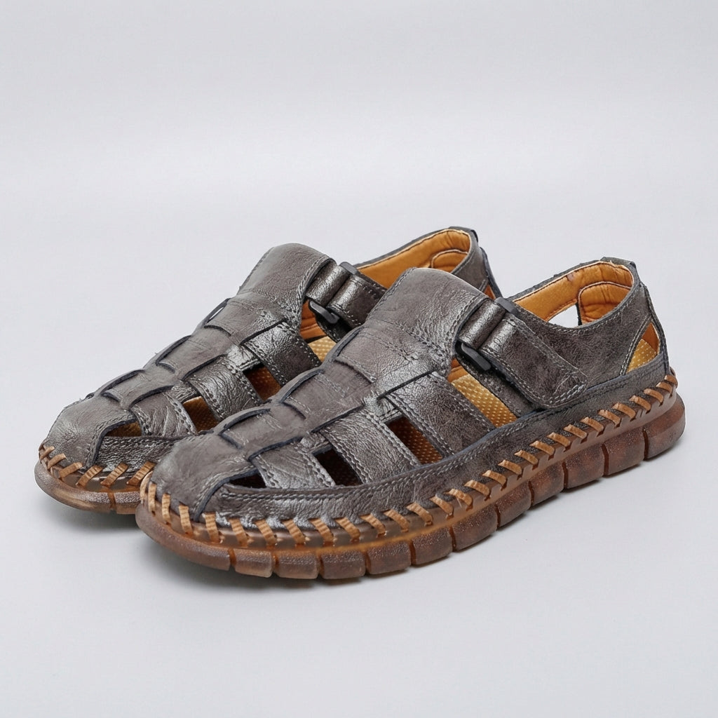Durchbrochene Herren-Sandalen - - Sandals - Concept Fashionlab