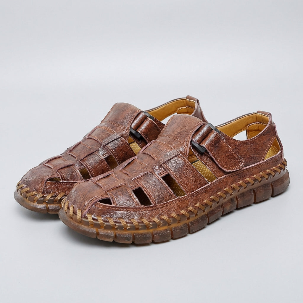 Durchbrochene Herren-Sandalen - - Sandals - Concept Fashionlab