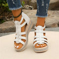 Damen Riemchen-Plattform-Sandalen