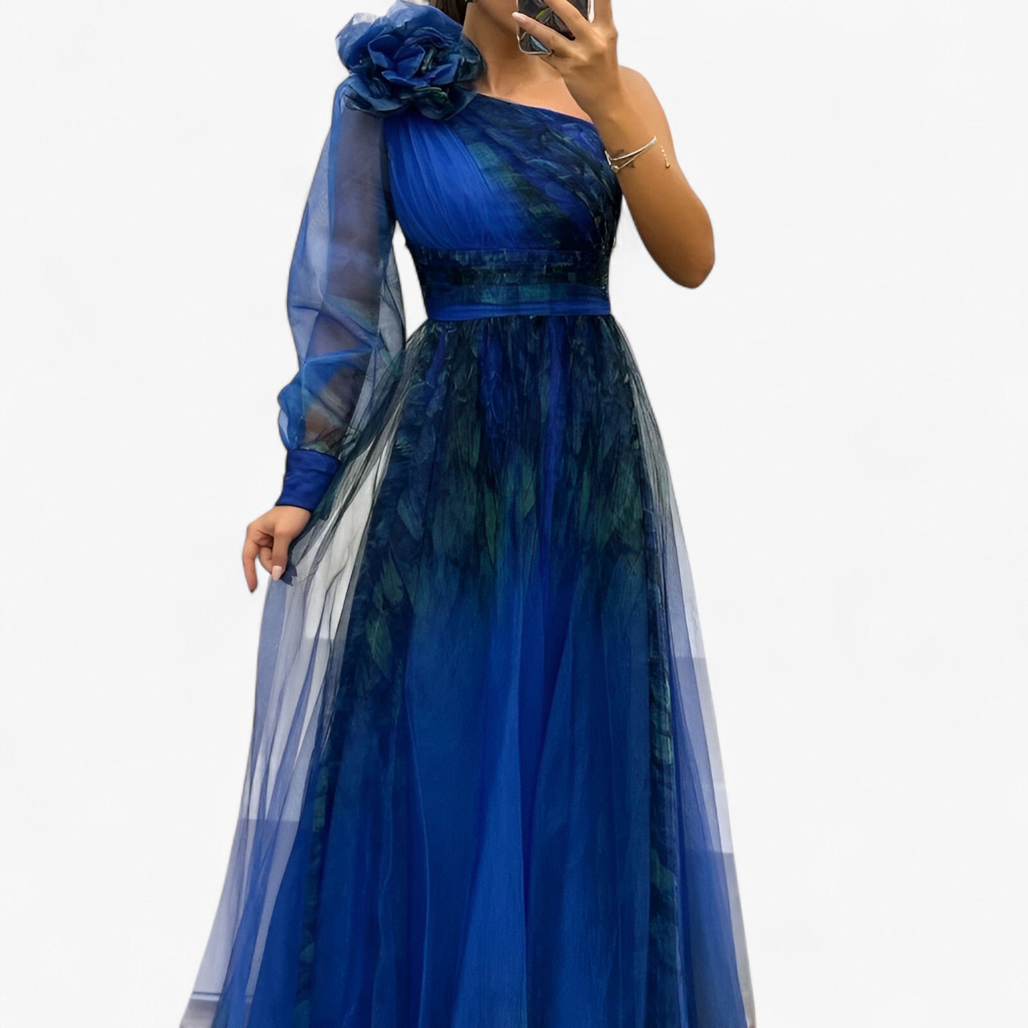 Damen elegant und einzigartig - Blau - Damen > Kleider - Concept Fashionlab