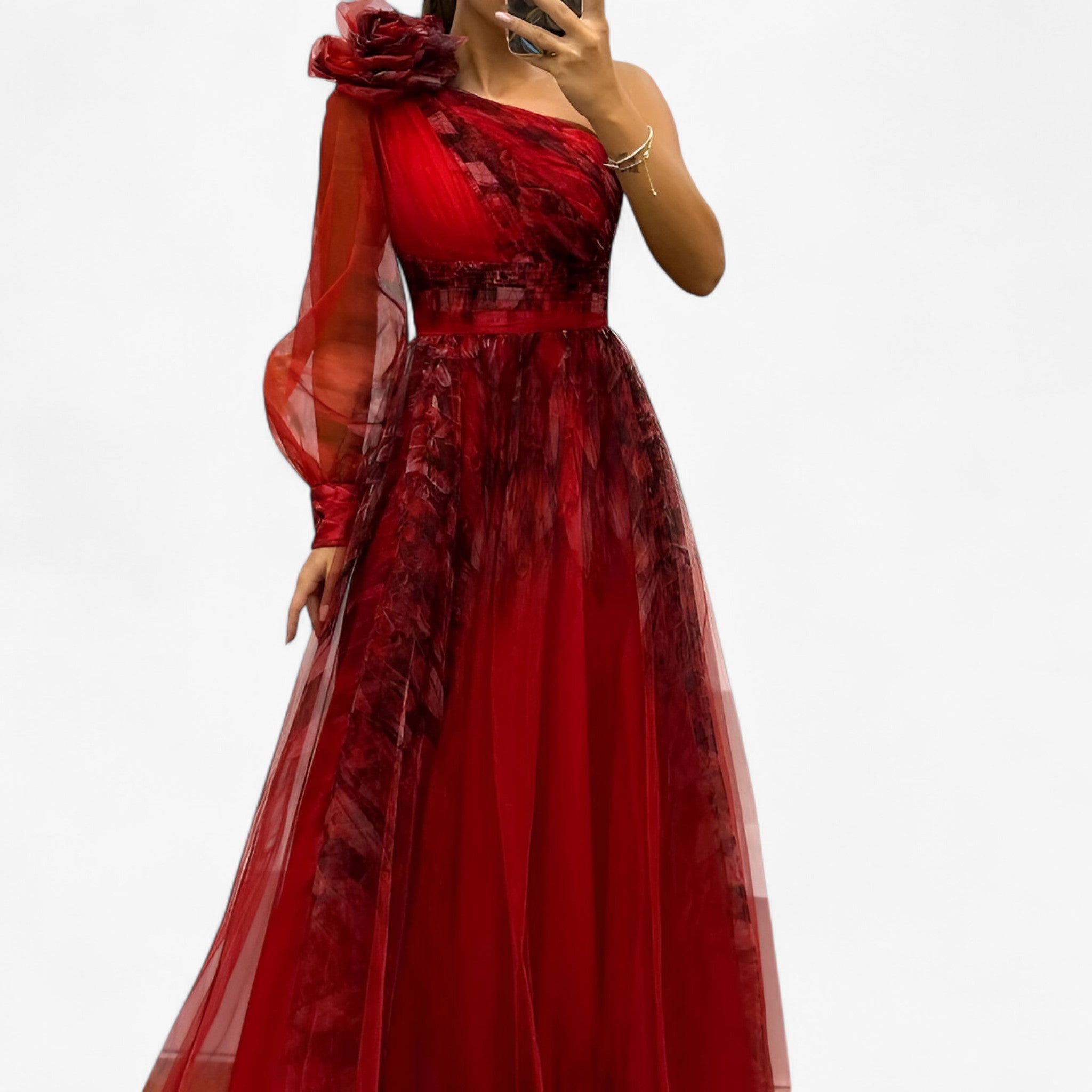 Damen elegant und einzigartig - Rot - Damen > Kleider - Concept Fashionlab